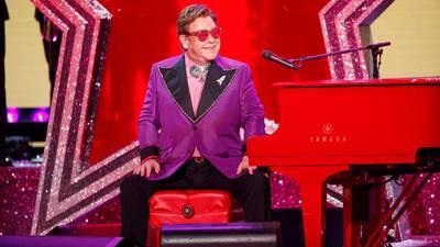 Elton John promises "special guests" for Glastonbury show, talks "sporadic" future live plans