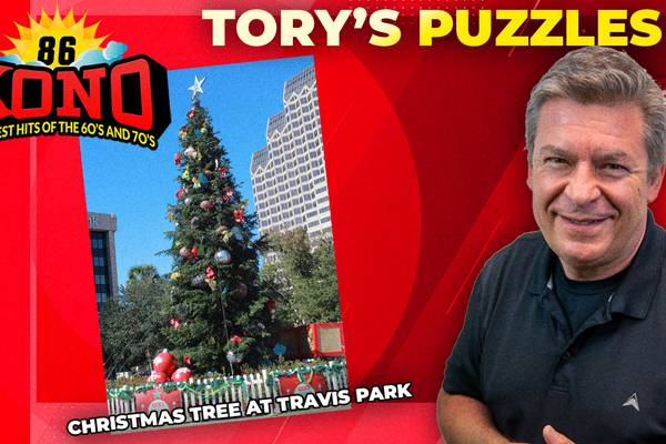 The Christmas Tree at Travis Park - Complete The Big 86 Puzzle