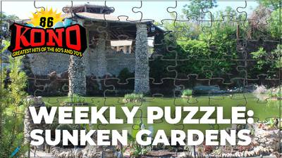 San Antonio Japanese Tea Garden - Complete The Big 86 Puzzle