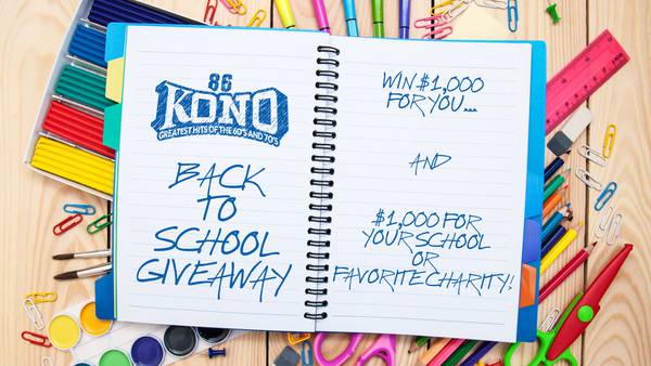 Enter to Win $1,000 For You AND $1,000 for Your School or Favorite Charity
