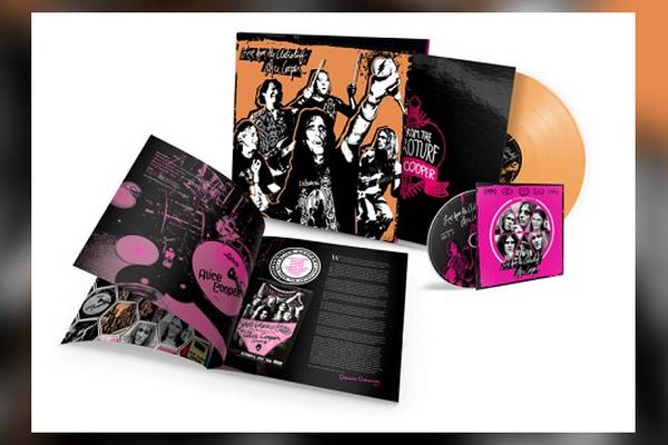 Album documenting original Alice Cooper band's 2015 reunion gig getting wide release in September