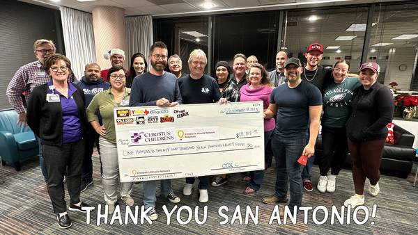 Thank You San Antonio for Your Donations - You Can Still Donate and Help Christus Children’s