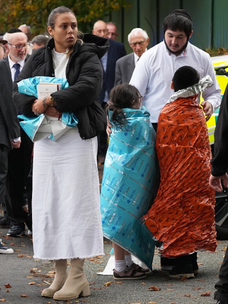 Stabbing at Manchester synagogue