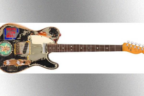 Fender announces limited-edition Joe Strummer Masterbuilt Telecaster